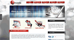 Desktop Screenshot of incedetechnologies.com